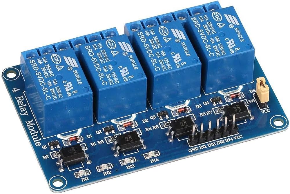 Four Channel Relay 